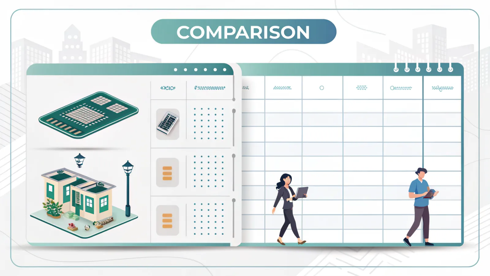 Comparison infographic listing student AI tools, what they’re best for, and a key warning to check answers against course material.